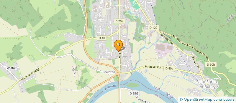 localisation de l'entreprise SPEAR ENERGIE  LAGNIEU