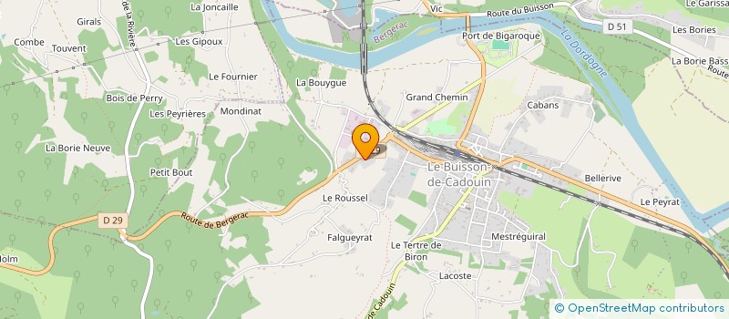localisation de l'entreprise SPEARS à BOUILLAC