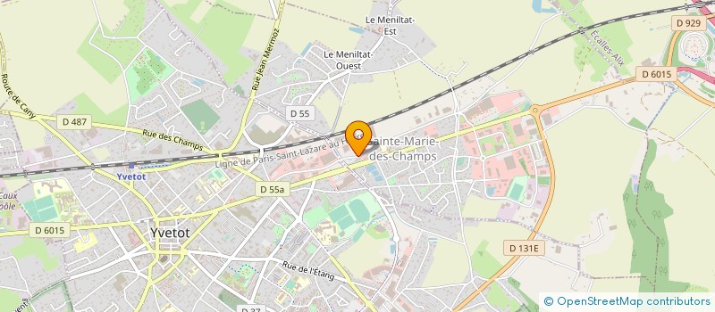 localisation de l'entreprise SPEB  SAINTE-MARIE-DES-CHAMPS