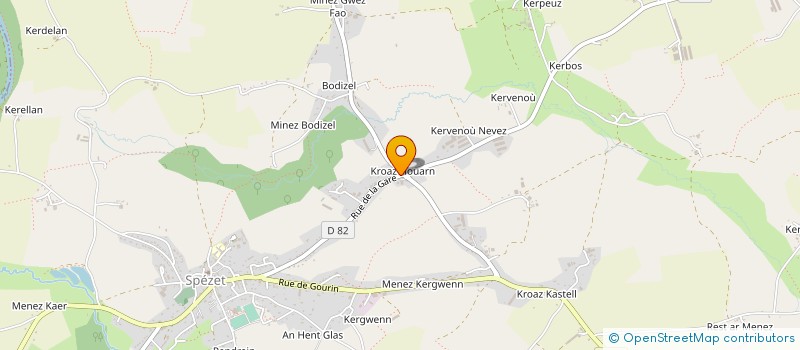 localisation de l'entreprise SPEC à GOURIN