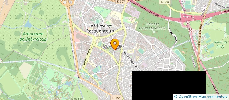 localisation de l'entreprise SPEC - A GUINEBERTIERE - C DE TILLY - V HELIOT à LE CHESNAY-ROCQUENCOURT