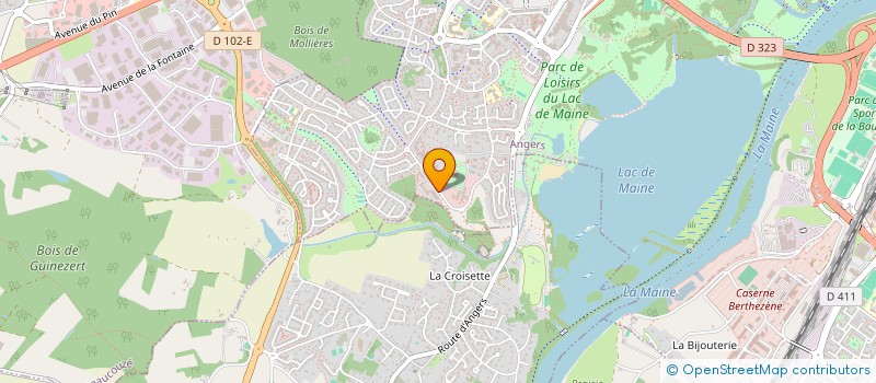 localisation de l'entreprise SPEC AAZ CONSEIL EXPERTISE ET AUDIT à ANGERS