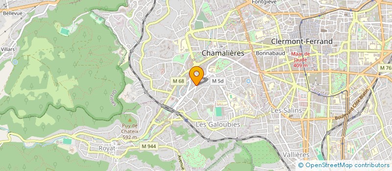 localisation de l'entreprise SPEC ABAC MICHEL BONNARD DAVID RODIER à CHAMALIERES