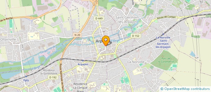 localisation de l'entreprise SPEC ACHER VANNESTE à ARPAJON