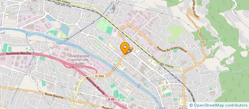 localisation de l'entreprise SPEC ARVE ASSURANCE  CLUSES