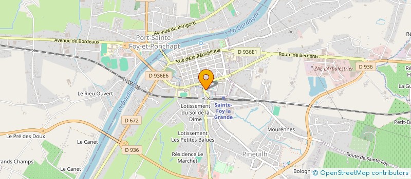 localisation de l'entreprise SPEC AXA 3C  PINEUILH