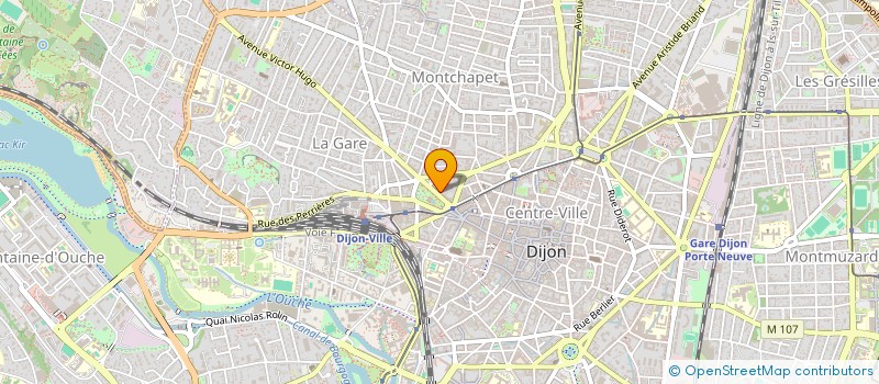 localisation de l'entreprise SPEC BARBIER DE LA GRAVIERE  DIJON