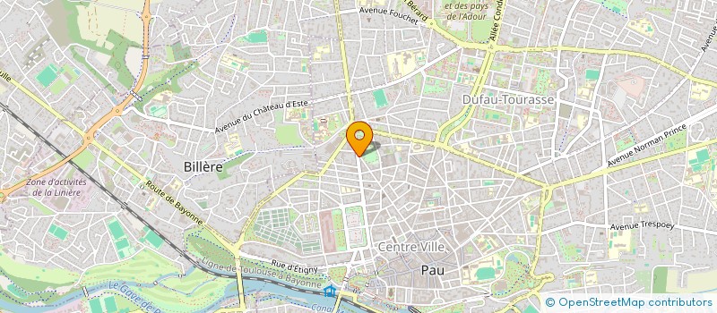 localisation de l'entreprise SPEC  BARON - BILDSTEIN à PAU
