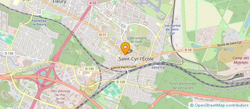 localisation de l'entreprise SPEC BERTHELOT ASSOCIES  SAINT-CYR-L'ECOLE