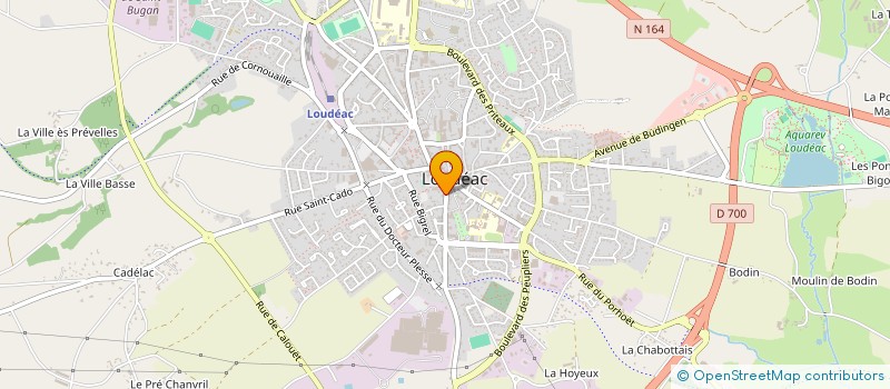 localisation de l'entreprise SPEC BLAIS-FOUILLET à LOUDEAC