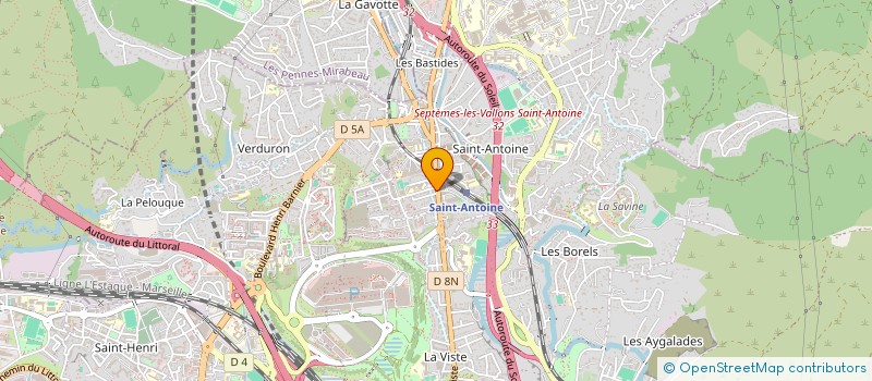 localisation de l'entreprise SPEC BOUROUDIAN BELLMANN à MARSEILLE