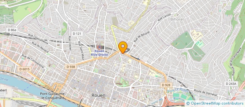 localisation de l'entreprise SPEC BOUTIN DOUTTE à ROUEN