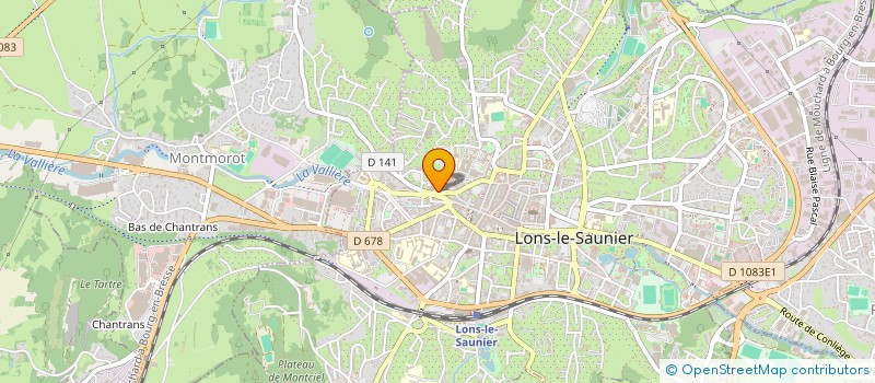 localisation de l'entreprise SPEC CABINET ACG ASSOCIES à LONS-LE-SAUNIER