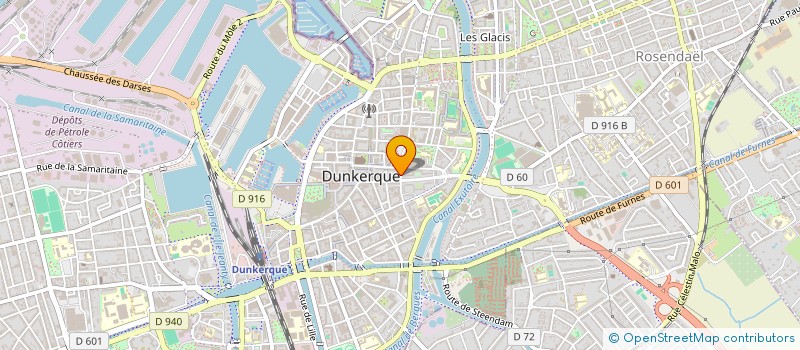 localisation de l'entreprise SPEC CHARLES VANDAMME ET PIERRE LANDAY à DUNKERQUE