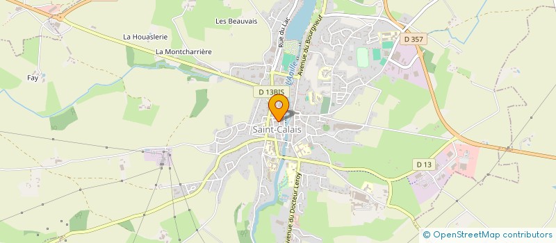 localisation de l'entreprise SPEC COUANON LEROUX AGENTS GENERAUX ASSOCIES AXA  SAINT-CALAIS