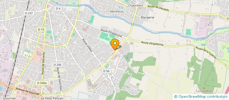 localisation de l'entreprise SPEC CROSETTA CHAPELON  MONTELIMAR