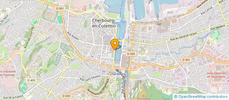 localisation de l'entreprise SPEC CSA ASSURANCES  CHERBOURG-EN-COTENTIN