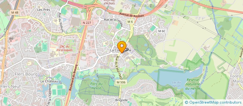localisation de l'entreprise SPEC D AGENTS GENERAUX D ASSURANCES MAX BACKELANDT ET LOUIS SENLECQ à VILLENEUVE-D'ASCQ