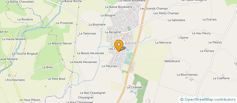 localisation de l'entreprise SPEC DBT  VITRE