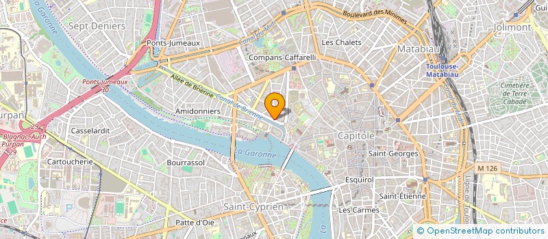 localisation de l'entreprise SPEC DE LA RUPELLE MIGNAUD à TOULOUSE