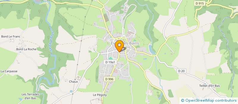 localisation de l'entreprise SPEC DELOOECKER GREGOIRE à EVAUX-LES-BAINS
