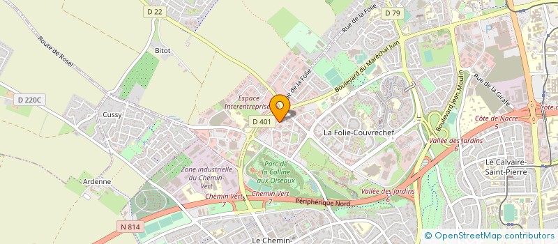 localisation de l'entreprise SPEC ECHANG FINAN INDUS COMMER AV L'ASIE à CAEN
