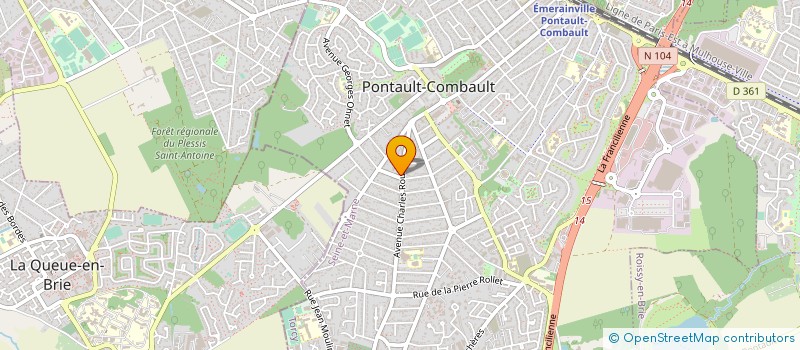 localisation de l'entreprise SPEC GEORGEL ASSOCIES à PONTAULT-COMBAULT