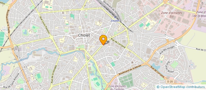 localisation de l'entreprise SPEC GUIMARAES-COURTOIS à CHOLET
