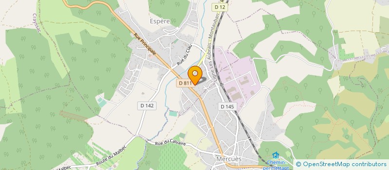 localisation de l'entreprise SPEC INFORMATIQUE à ESPERE