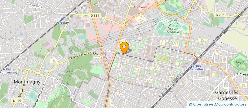 localisation de l'entreprise SPEC INGENIERIE à SARCELLES