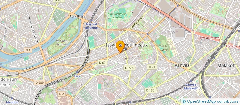 localisation de l'entreprise SPEC KOMITES - LA TOUR DU PIN à ISSY-LES-MOULINEAUX