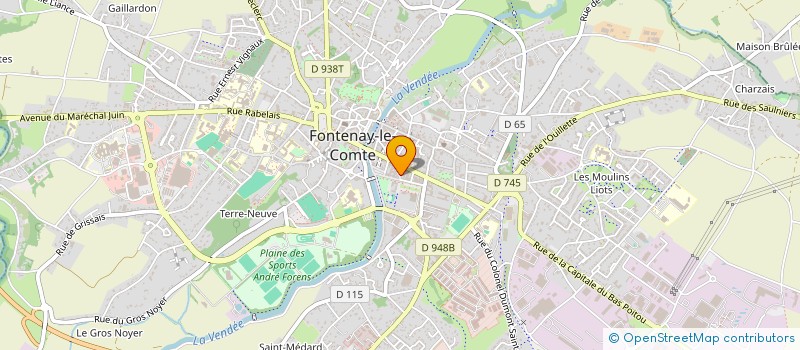 localisation de l'entreprise SPEC LACHAMBRE à FONTENAY-LE-COMTE