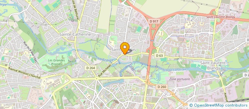 localisation de l'entreprise SPEC LAURSYL  SAINT-NICOLAS