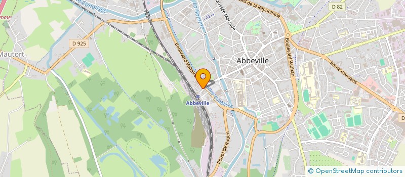localisation de l'entreprise SPEC LEVOIR SCHEMLA à ABBEVILLE