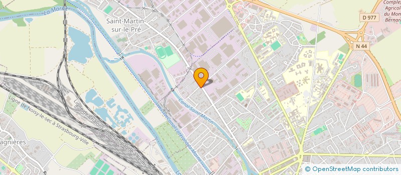 localisation de l'entreprise SPEC MANCEAUX BAUDEMONT  CHALONS-EN-CHAMPAGNE