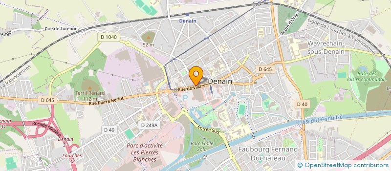 localisation de l'entreprise SPEC MARNETTE SOBOLEWSKI  DENAIN