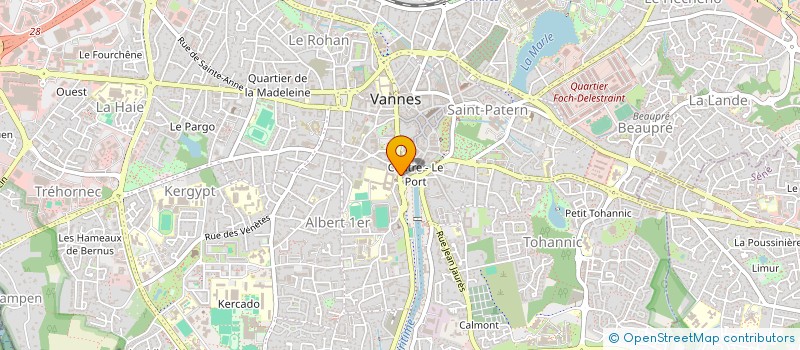 localisation de l'entreprise SPEC MASSON ROUAT à VANNES