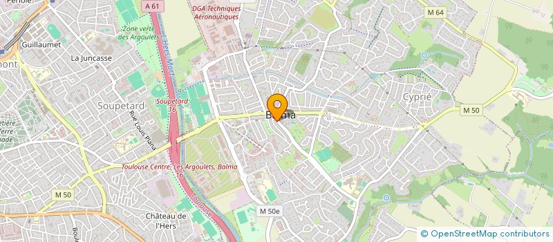 localisation de l'entreprise SPEC MSCC  BALMA