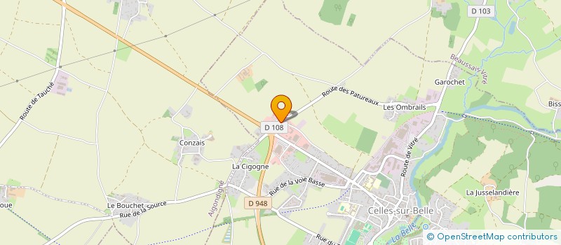 localisation de l'entreprise SPEC NCM  CELLES-SUR-BELLE