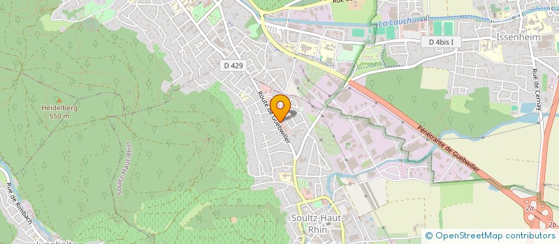 localisation de l'entreprise SPEC PERARD ASSURANCES  SOULTZ-HAUT-RHIN