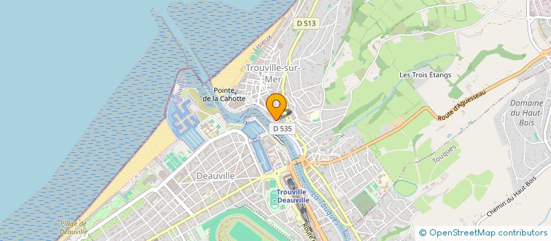 localisation de l'entreprise SPEC POUCET MASSE  DEAUVILLE