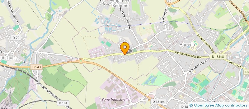 localisation de l'entreprise SPEC QUESTE ASSURANCES  VENDIN-LES-BETHUNE