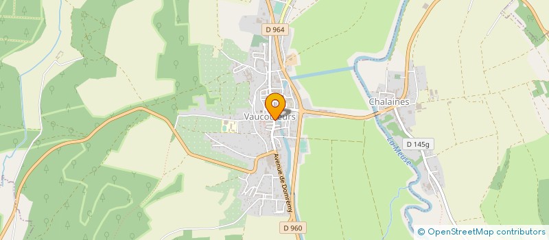 localisation de l'entreprise SPEC ROLAND  VAUCOULEURS