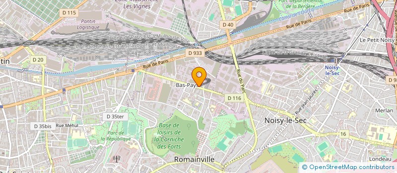 localisation de l'entreprise SPEC SERVICES à ROMAINVILLE
