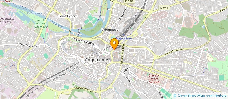 localisation de l'entreprise SPEC SOUQUET GUILLON à ANGOULEME