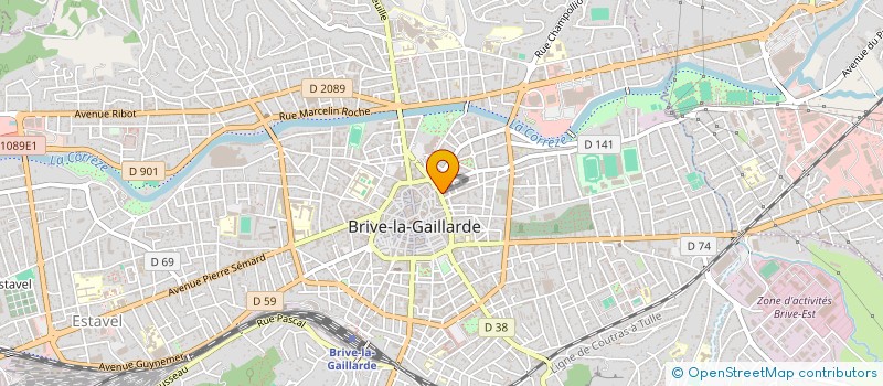 localisation de l'entreprise SPEC TARD ASSOCIES AGENTS GENERAUX D'ASSURANCE  BRIVE-LA-GAILLARDE