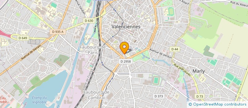 localisation de l'entreprise SPEC TOULEMONDE DELGADO ASSURANCE ET GESTION DE PATRIMOINE à VALENCIENNES