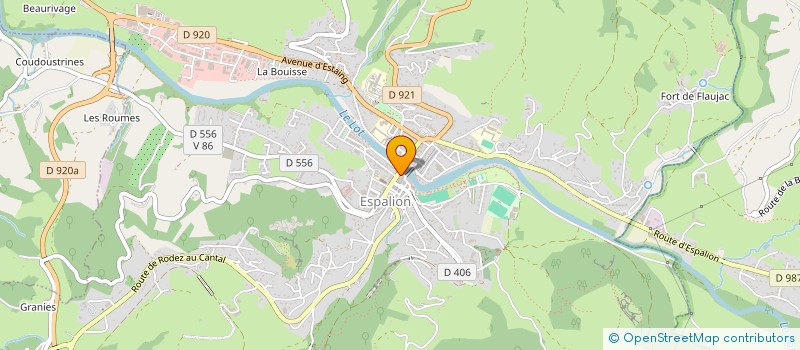 localisation de l'entreprise SPEC VALETTE CHRISTELLE ET JEAN-CLAUDE  ESPALION