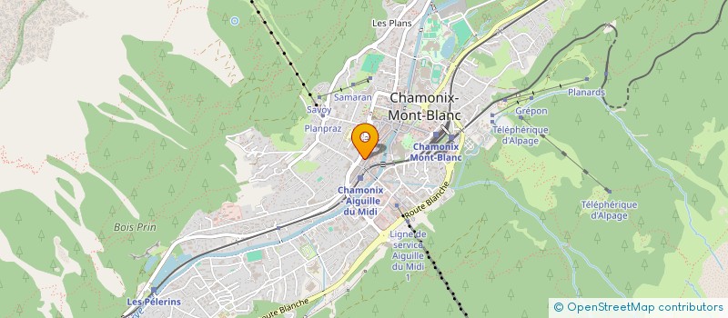 localisation de l'entreprise SPEC WAUTERS EVERAERE ASSOCIES  CHAMONIX-MONT-BLANC