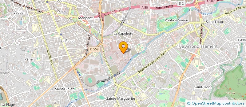 localisation de l'entreprise SPECC à MARSEILLE